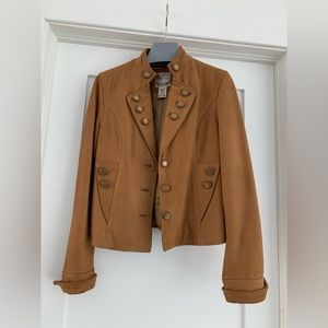 Kenzie Suede Bomber Jacket